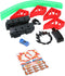 Gearbox Racebaan - 32-delig - met Pull Back Race-auto - 4 Loopings