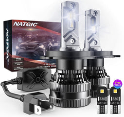 Geavanceerde H4 9003 HB2 LED-Koplampen - Superhelder, Groot- en Dimlicht