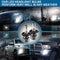 Geavanceerde H4 9003 HB2 LED-Koplampen - Superhelder, Groot- en Dimlicht