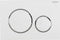 Geberit bedieningsplaat Sigma20 voor 2-toets spoeling, wit / glansverchroomd / wit