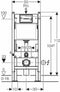 Geberit Duofix Basic UP-100 inbouwreservoir