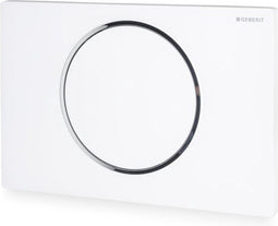 Geberit Sigma 10 bedieningspaneel - wit glans