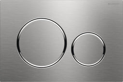 Geberit Sigma20 Geborsteld rvs / gepolijst 115.889.SN.1