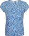 Gebloemde top van luchtige viscose.