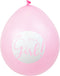 Geboorte ballonnen | It's a girl | 8 stuks