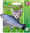 Gebr. de Boon Kattenspeelgoed met kattenkruid - Kitten speelgoed met kattenkruid - Vis met catnip - Blauw / grijs