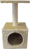 Gebr de Boon Klimmeubel diabolo - Beige - Kattenmeubel - Kattenhuis - Krabpaal - Krabpaal voor katten - Krappaal