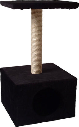 Gebr. De Boon Klimmeubel - L30xB30xH57 cm - Krabmeubel Diabolo Zwart