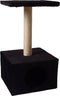 Gebr. De Boon Klimmeubel - L30xB30xH57 cm - Krabmeubel Diabolo Zwart