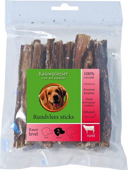 Gebr. De Boon Natuurlijke Hondensnack - Rundvlees Sticks - 100 g