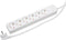 Gebro 106146 Stekkerdoos 6-voudig Wit Randaarde stekker 1 stuk(s)