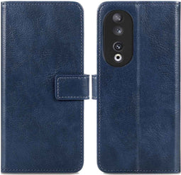 iMoshion Hoesje Geschikt voor Honor 90 Pro Hoesje Met Pasjeshouder - iMoshion Luxe Bookcase - Donkerblauw