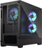 Fractal Design Pop Mini Air RGB - Micro-ATX Mini-ITX - Gehard glas front- en zijpaneel - Zwart