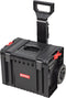 Qbrick System PRO Cart - Gereedschapswagen - Mobiel met telescopische greep - Zwart