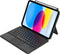 Gecko Covers Geschikt voor Keyboard Cover voor de Apple iPad 10.9 (2022) - Spaanse Versie ES - met touch pad & toetsenbord verlichting