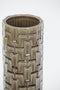 Light&living Vaas Ø14x43 cm TREVOR keramiek donker bruin
