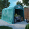 vidaXL - Garagetent - 1,6x2,4 - m - PVC - groen