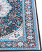 GEDIZ - Loper tapijt - Blauw - 80 x 240 cm - Polyester