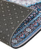 GEDIZ - Loper tapijt - Blauw - 80 x 300 cm - Polyester