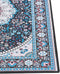 GEDIZ - Loper tapijt - Blauw - 80 x 300 cm - Polyester