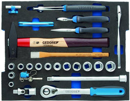 Gedore 1100 CT2-01 2936828 Gereedschapsset 26-delig