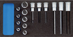 Gedore 1500 CT1-IN 19 LKM 2308932 Schroevendraaierdop 15-delig