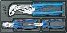 Gedore 1500 ES-145 Tangenset in 1/3 gereedschapsmodule