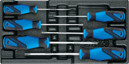 Gedore 1500 ES-2163 TXB 3-C schroevendraaier-set in 1/3 gereedschapsmodule