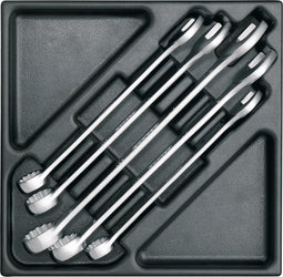 Gedore 1500 ES-7-32 Ringsteeksleutelset in 2/3 gereedschapsmodule