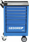 Gedore 1578 Gereedschapswagen met 6 laden - leeg