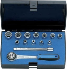 Gedore 1815598 Dopsleutelset Metrisch 1/4 (6.3 mm) 14-delig