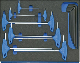 Gedore 2005 CT2-DT 2142 Haakse schroevendraaier 17-delig