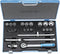 Gedore 2545845 Dopsleutelset Metrisch 1/2 (12.5 mm) 23-delig