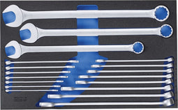 Gedore 2704226 2005 CT4-7 XL Ring-steeksleutelset 18-delig