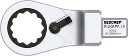 Gedore 2827735 Insteek-ringsleutelratelset 10 mm