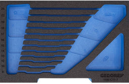 Gedore 2835924 EI-1100 CT1-7 Plukschuiminlegstuk (l x b) 230 mm x 157.5 mm