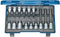Gedore 6129360 Dopsleutel-bitinzetset 1/2 (12.5 mm) 15-delig