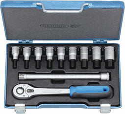 Gedore 6156920 Dopsleutelset Metrisch 1/2 (12.5 mm) 11-delig