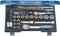 Gedore D30 TX20 U-20 2075695 Dopsleutelset Metrisch 3/8 (10 mm), 1/4 (6.3 mm) 50-delig