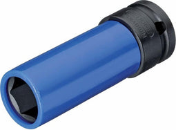 Gedore K 19 LS Krachtdop met beschermhuls - Lang - 1/2" - 21 x 82mm