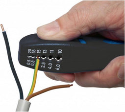 Gedore Kabelmes - Lengte 170 mm - 0,155 kg - Zwart, Blauw