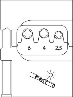 GEDORE Krimptang 8140-23
