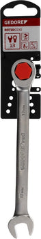 Gedore RED R07100130 Ring-/steekratelsleutel - 13 x 180mm