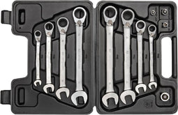 Gedore RED R07203012 12-delige Ringratel-steeksleutel met adapter