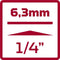 Gedore RED R68003075 3301575 Gereedschapsset 75-delig