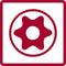 Gedore RED R68003075 3301575 Gereedschapsset 75-delig
