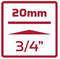 Gedore RED R75200091 3300513 T-greep 1 stuk(s)