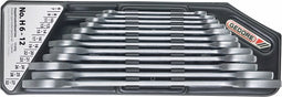 GEDORE steeksleutelset - H 6-120 - 6 x 32 mm - 12-delig