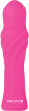 Gedraaide oplaadbare vibrator met 10 functies Evolved -