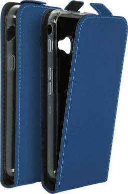Accezz Flipcase - Geschikt voor Samsung Galaxy Xcover 4S / Xcover 4 - Met pasjeshouder - Blauw